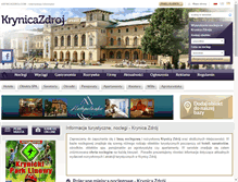 Tablet Screenshot of krynicazdroj.com